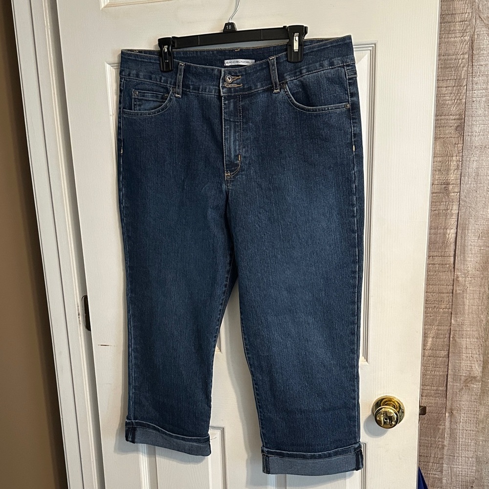 Bandolinoblu Denim Cropped Jeans for Women